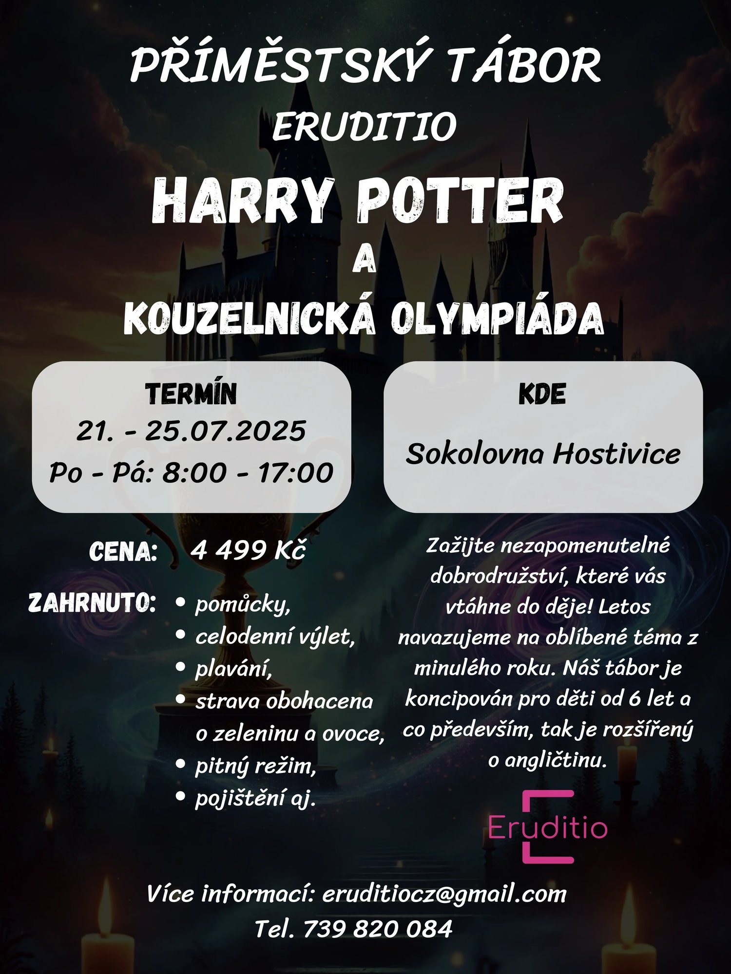 Hostivice - leták Harry Potter